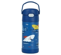 Garrafa Térmica Infantil Thermos Funtainer "Tubarão" 355ml - loja online