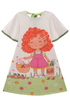 Vestido em Cotton Linho Kukiê 76990 - comprar online