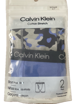 Kit 2 Cuecas Calvin Klein