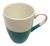 Taza Jarro Ceramica Corona Bi Color Mug Cafe 320cc Colores - tienda online