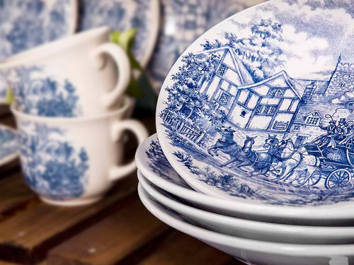 Platos de porcelana antiguos sale
