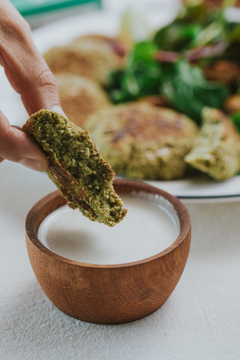 TORREJAS DE ARVEJAS Y ESPINACA. SIN TACC - Molé Alimentos