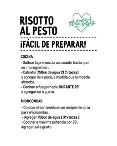 Risotto al Pesto, Sin tacc - tienda online