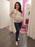 Jeans para Embarazo Recto Faja alta cruzada - tienda online