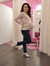 Jeans para Embarazo Recto Faja alta cruzada - Seni Ropa Maternal