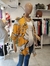 Kimono Corto de Lino Elastizado con Bolsillos - comprar online