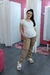 Pantalón Cargo de Gabardina para Embarazo - Seni Ropa Maternal