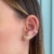 Brinco Ear Cuff Sorriso - Ouro 18K - Ana Tomich Histórias de Afeto: Joias Personalizadas