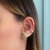 Brinco Ear Cuff Sorriso - Ouro 18K - loja online