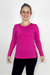 Blusa alongada visco pink - comprar online