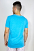 Camiseta algodão azul oceano - comprar online
