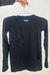 Camiseta térmica mini preta - comprar online