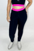 Legging elastic preto/pink - comprar online
