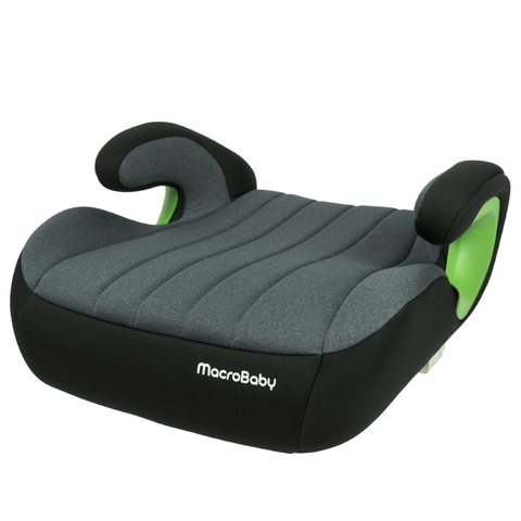 MACROBABY BOOSTER SIN RESPALDO CON ISOFIX 15-36 KG. - GRIS