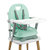 LOVE SILLA BOOSTER PLEGABLE PARA COMER 3 EN 1- VERDE