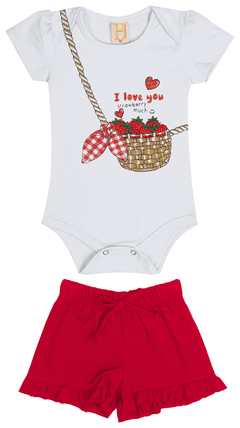 Conjunto body i love you - comprar online