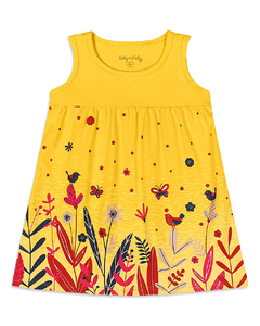 Vestido malha regata infantil - comprar online