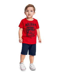 Conjunto holiday infantil