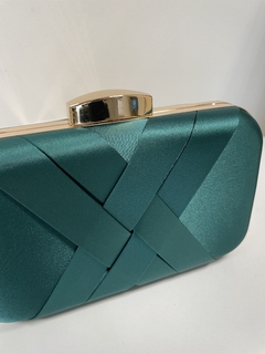 Bolsa Festa Clutch Verde esmeralda - Clutch Me