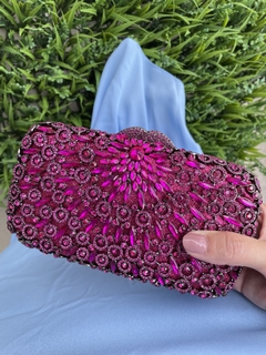 Clutch Yasmin pink - comprar online