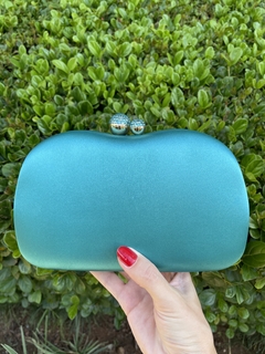 Clutch Marina turquesa