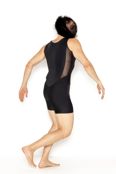 Roupa de Ballet para Homem - Comprar Roupa de Ballet Online - Roupas de Ballet para Homens – Comprar Roupas Masculinas de Ballet - Loja de Ballet Online - Roupa Masculina de Ballet - Macaquinho Esc2Dance – Macaquinho Regata Recorte Lateral Tule Esc2Dance 