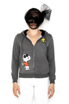 Roupa de Ballet para Homem - Comprar Roupa de Ballet Online - Roupas de Ballet para Homens – Comprar Roupas Masculinas de Ballet - Loja de Ballet Online - Roupa Masculina de Ballet - Jaqueta Peanuts - Jaqueta Moletom Snoopy e Woodstock - Comprar Online Ro