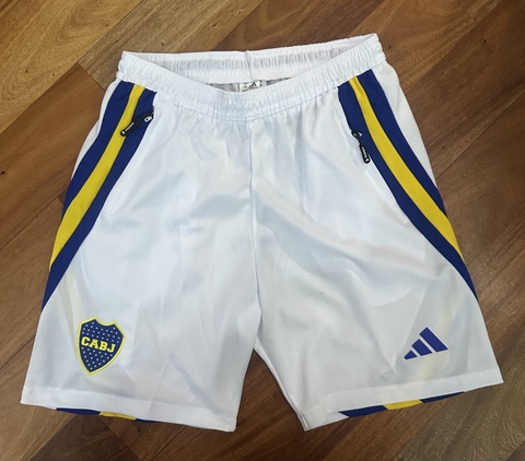 Pantalon short con bolsillos y cierre 2024 boca juniors