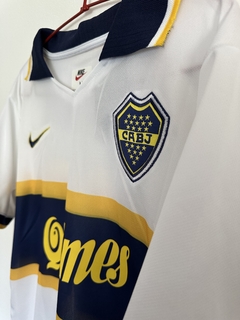 Camiseta Boca 1995 Maradona blanca