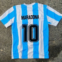 Camiseta maradona 1986 titular