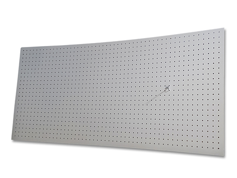 Panel Perforado 1.20x60 Ordenador Chapadur Con Kit