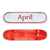 Shape April Logo Og Red - comprar online