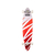 Skate HLB Longboard Pintail Sketch Vermelho