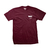 Camiseta DGK All Star Mini Logo Tee Burgundy