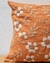 ALMOHADON FLORA LINO NARANJA - comprar online