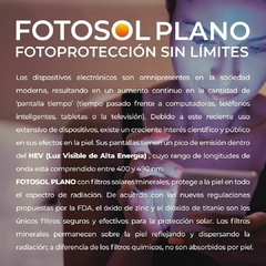 Fotosol Plano Protector Solar Crema Color Fps33 X 30g - tienda online