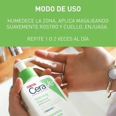 Cerave limpiador facial hidratante x 236ml - Farmacia Manes