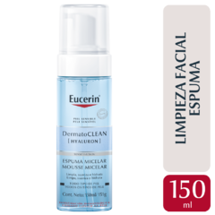 Eucerin DermatoCLEAN (Hyaluron) Espuma micelar 150 ml