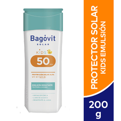Bagóvit Solar Kids emulsión hidratante corporal y facial FPS 50 x 200 ml