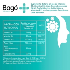 BAGÓ+ ACTIVAMENTE SUPLEMENTO DIETARIO X 15 COMP - tienda online