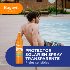Bagóvit Solar Transparente en Spray FPS 50 x 200 ml - tienda online