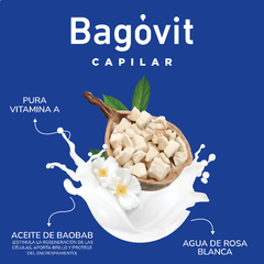 Bagóvit Capilar Shampoo para cabello Brilloso y Luminoso x 350 ml - comprar online