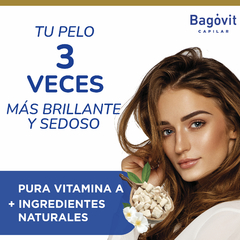 Bagóvit Capilar Shampoo para cabello Brilloso y Luminoso x 350 ml - Farmacia Manes