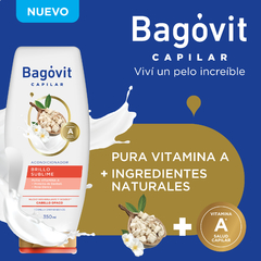 Bagóvit Capilar Acondicionador para Cabello Brilloso y Luminoso x 350 ml - Farmacia Manes