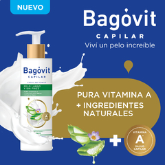 Bagóvit Capilar Crema Para Peinar para Pelo Largo y Sin Frizz x 350 ml - Farmacia Manes