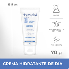 DERMAGLOS FACIAL HIDRATANTE DE DIA CREMA 70G - tienda online