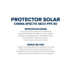 DERMAGLOS PROTECTOR SOLAR FPS 50 EFECTO SECO 180 GR - tienda online