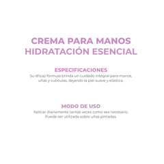 DERMAGLOS CORPORAL Crema para Manos Hidratación Esencial x50g en internet