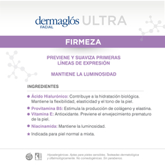 DERMAGLOS FACIAL ULTRA FIRMEZA CREMA DE NOCHE X 50 G - Farmacia Manes