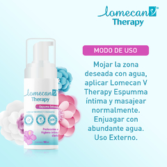 LOMECAN THERAPY ESPUMA ÍNTIMA DE LIMPIEZA X 150ML en internet